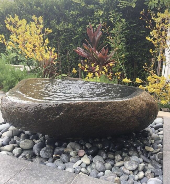 Organic Rock Water Fountain