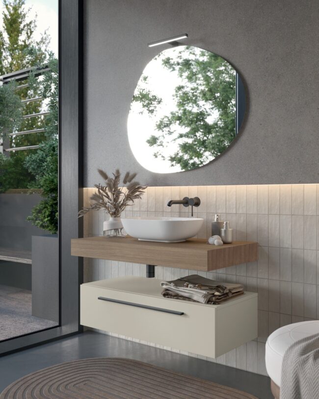 Nature-Inspired Bathroom Style