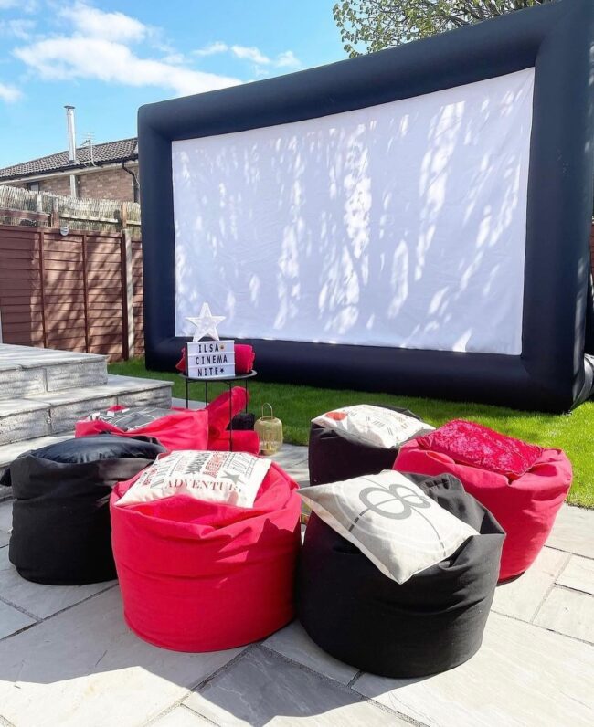 Modern Inflatable Screen Cinema