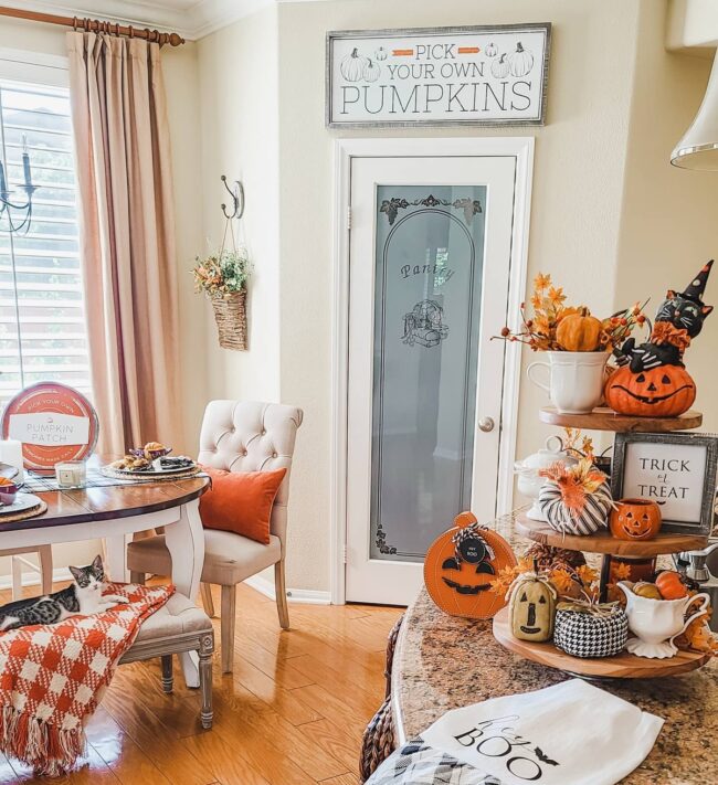 Pumpkin Patch Dining Area