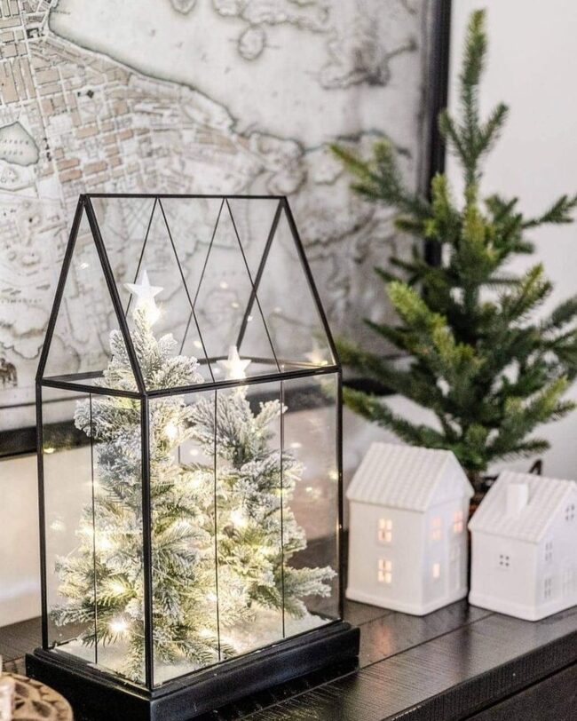 A DIY Holiday Decor Setup with Minimalist Charm