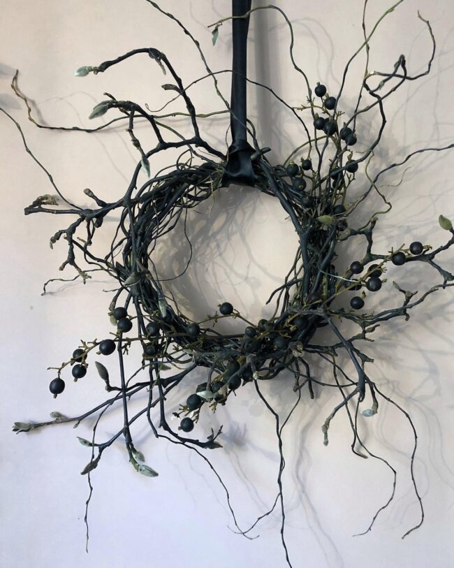 Gothic Branch Halloween Wreath