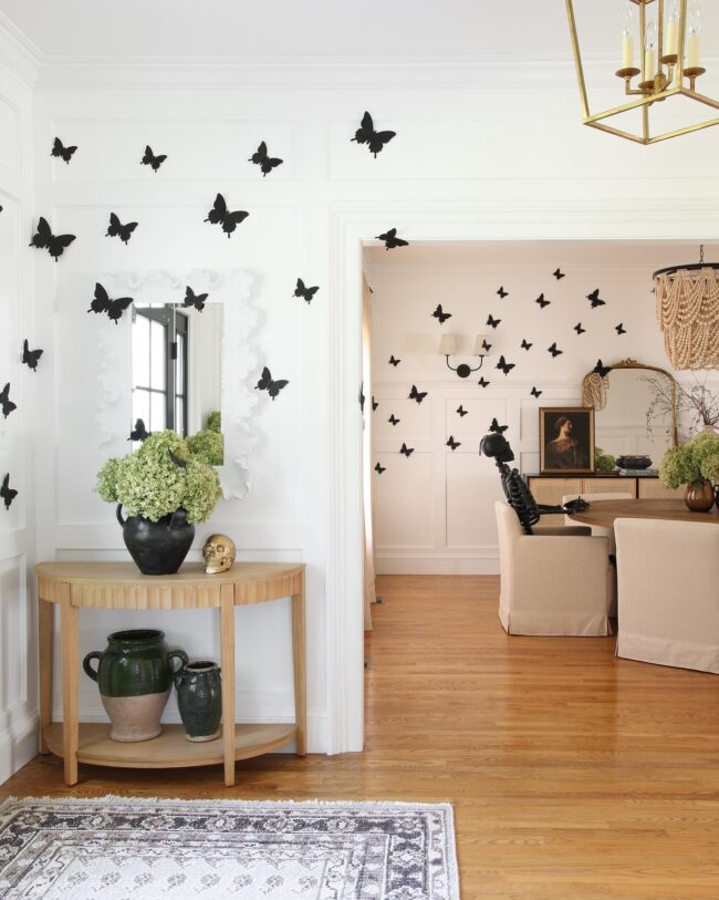 Black Butterfly Wall Accent