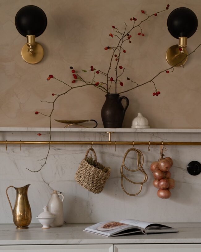 Charming Kitchen Enhanced by Vintage Touches