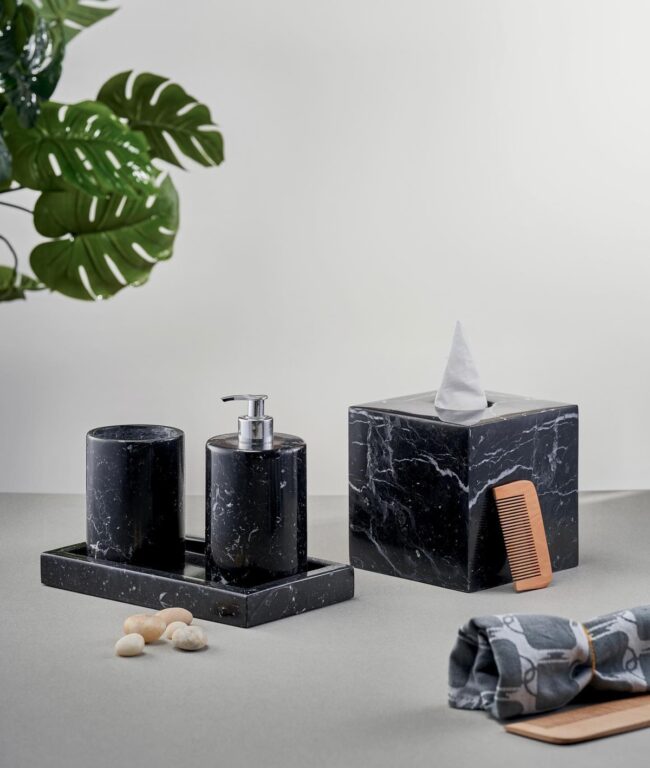 Elegant Black Marble Collection