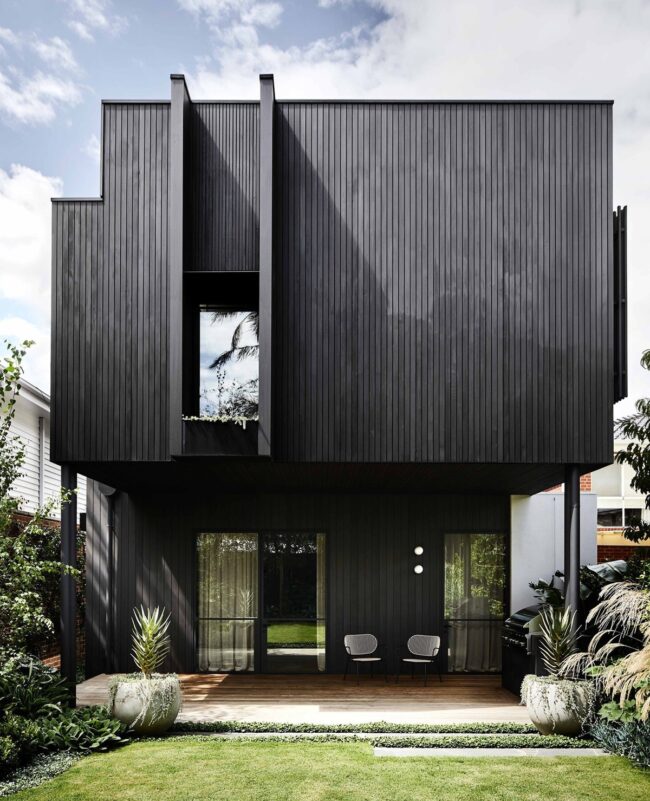 Nature Meets Modern Black Design