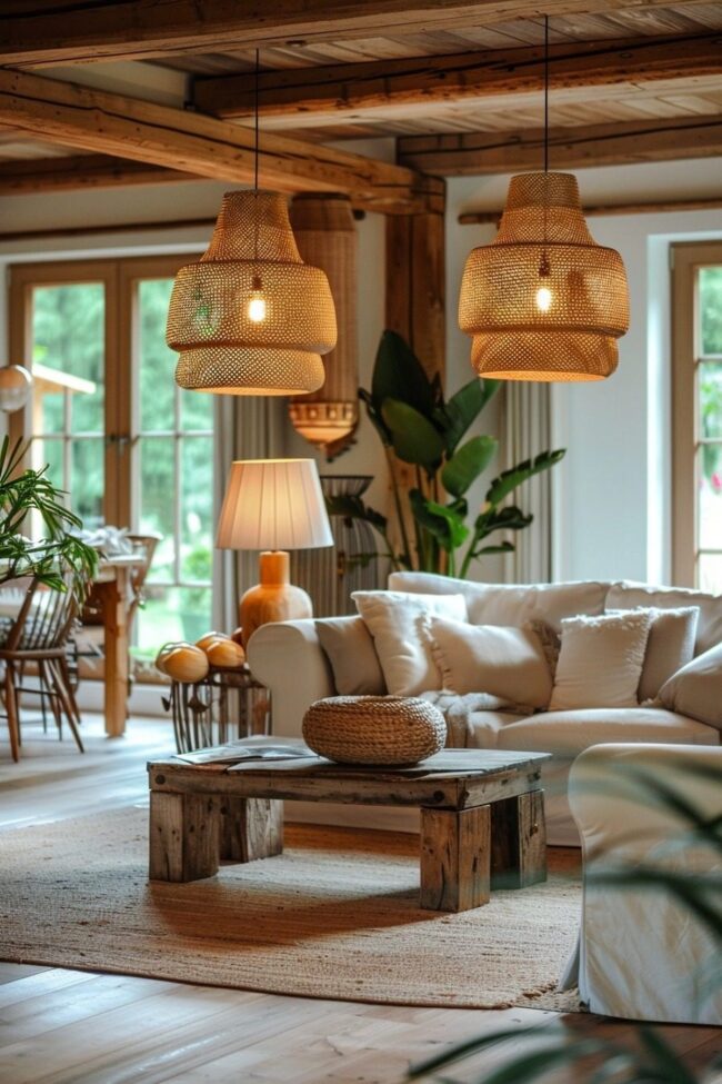 Inviting Shades of Natural Wood