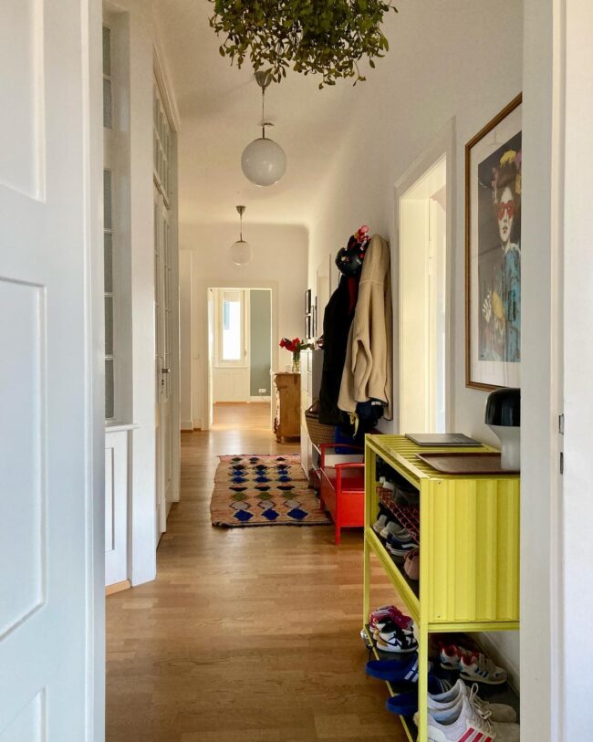 Playful Passageway in a Family Home