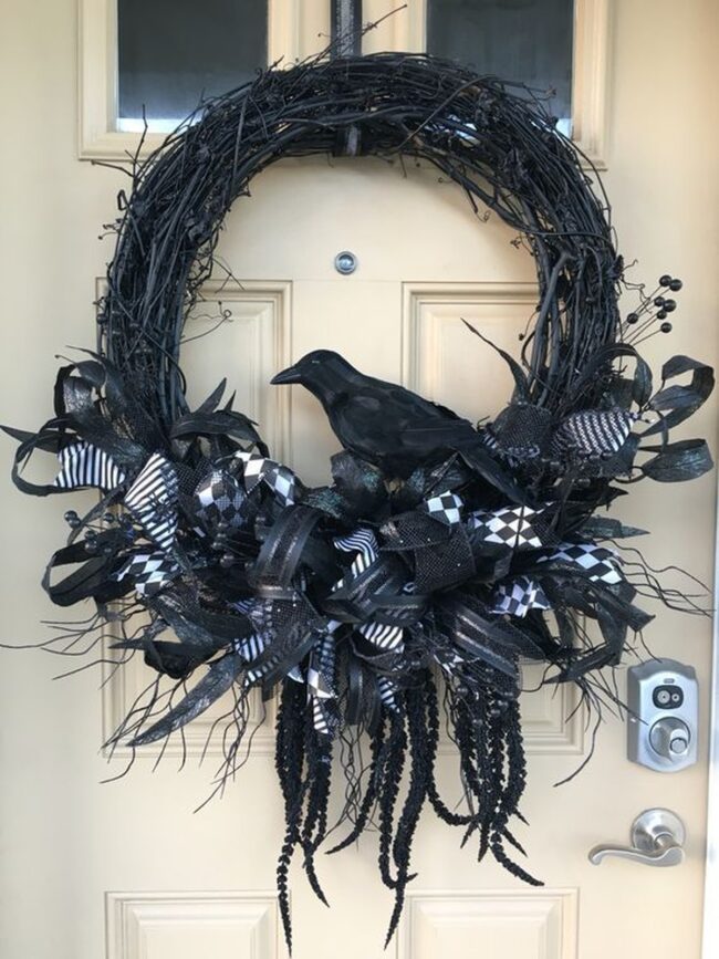 Ravens Gothic Lair Wreath