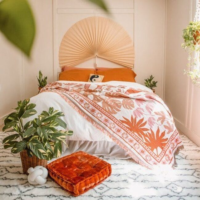 Perfect Orange Shades for Bedroom