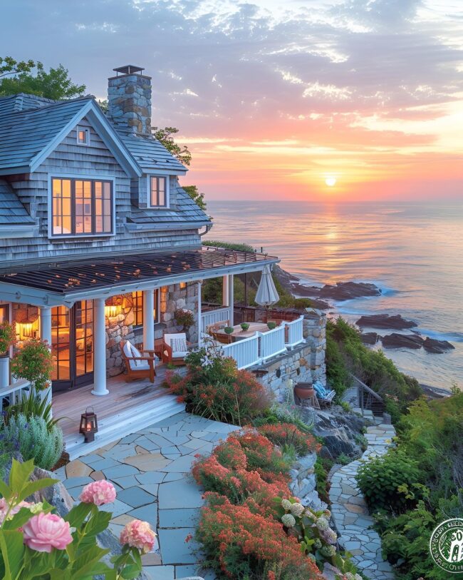 Coastal Cliffside Retreat Space