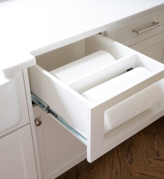 Double Roll Drawer Storage