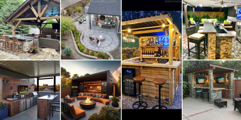 Top Outdoor Patio Bar Ideas