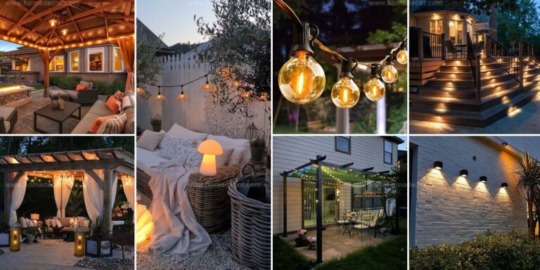 Best Outdoor Patio Lighting Ideas