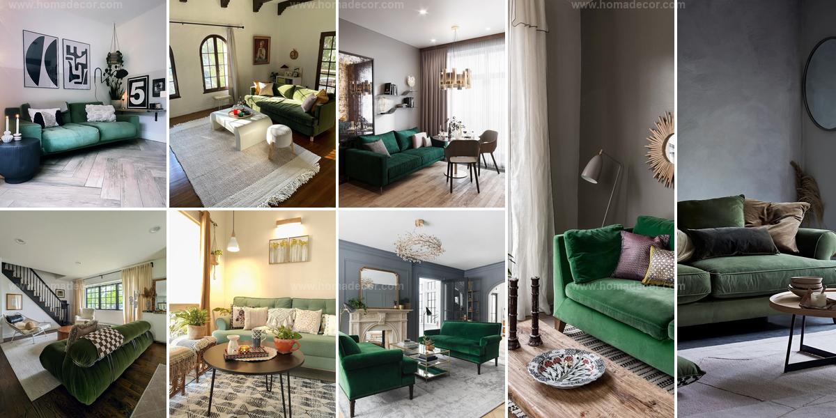 Top Green Sofa Living Room Ideas