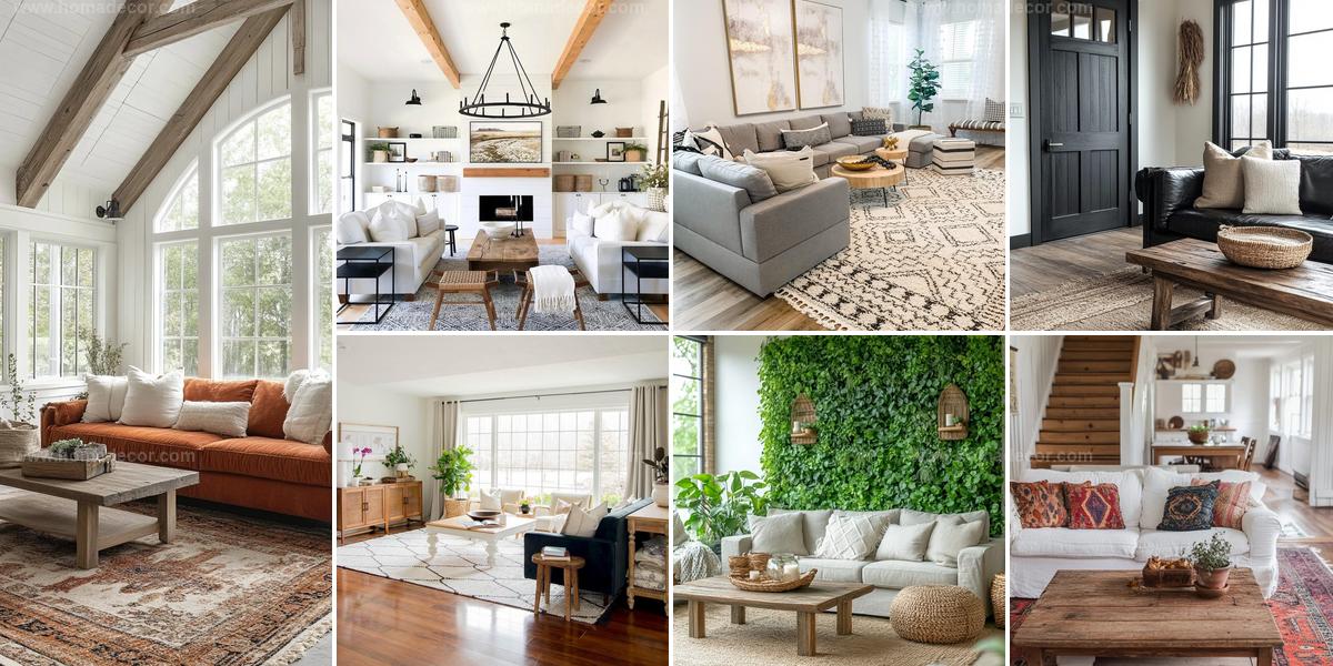 Best Modern Farmhouse Living Room Ideas